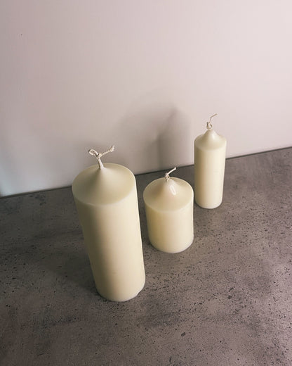 Basic Soy Pillar Candles